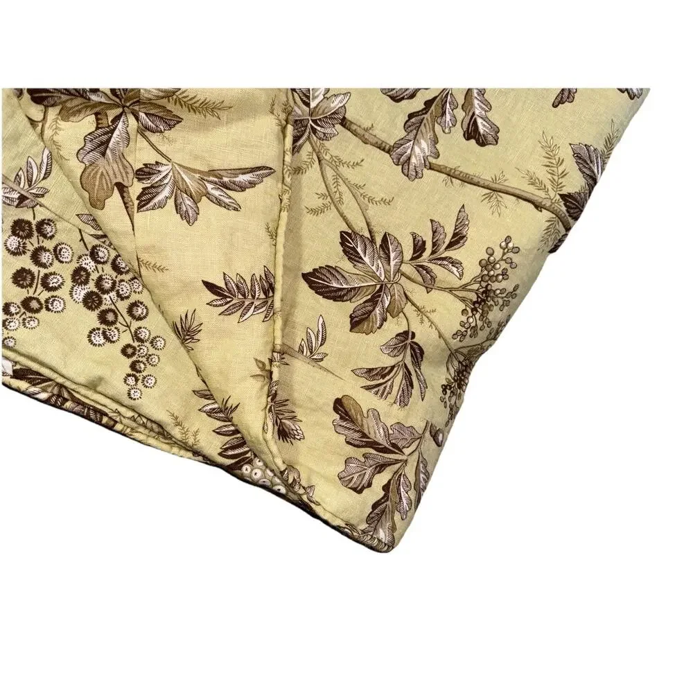 Custom Made Schumacher Brantwood Pine Duvet Cushion Cover Non-Standard 61x84